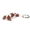 Brelok 3D Cavalier King Charles Spaniel biało-brązowy – brelok do kluczy pies, druk 3D